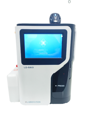 Analysator voor HbA1c die Hoogtepunt LD-560 testen die met Dubbele Gediplomeerde HPLC Methode Recentste HbA1c Analysator wordt geautomatiseerd