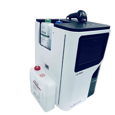 LCD van het Materiaal Hoge Prestaties van de Vertoningshba1c Test de Vloeibare Chromatografiekleur